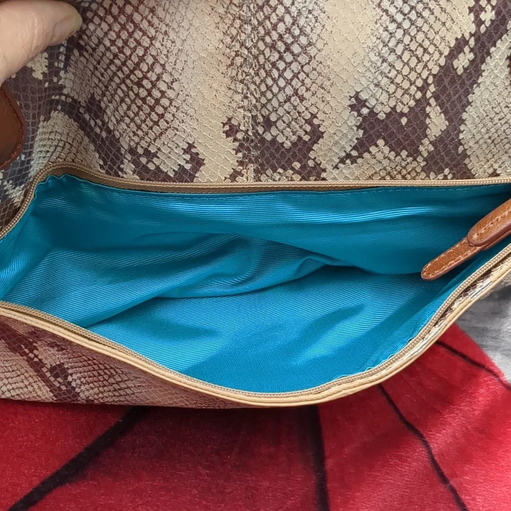 Hobo international Snake print leather tote
